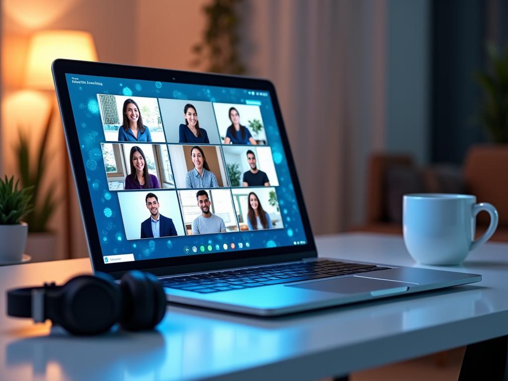 Virtual English learning platform